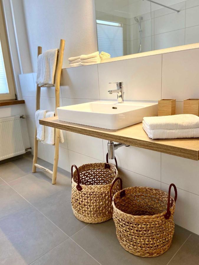 Апартаменты Neu!!! Moselbleibe Winzerhaus Kues Бернкастель-Кюс Экстерьер фото