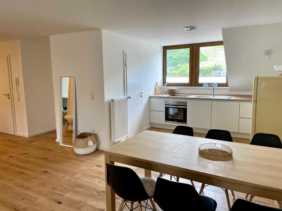 Апартаменты Neu!!! Moselbleibe Winzerhaus Kues Бернкастель-Кюс Экстерьер фото